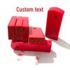Red Rubber Student Signature Stamp: Accounting & Registration Seal