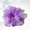 Super Bright Organza Large Intestine Ring Hair Band Girl Head Band Fashion Wide Edge Hair Accessories