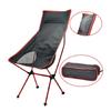 Outdoor Fishing Chair Compact Camp Backrest Chair Folding Fishing BBQ Chairs
