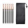 Outdoor Tent Ground Pegs with Storage Bag