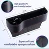 Leather Car Seat Gap Organizer Multifunctional Storage Box Pocket Catcher Cup Phone Bottle Holder Auto Interior Accessories