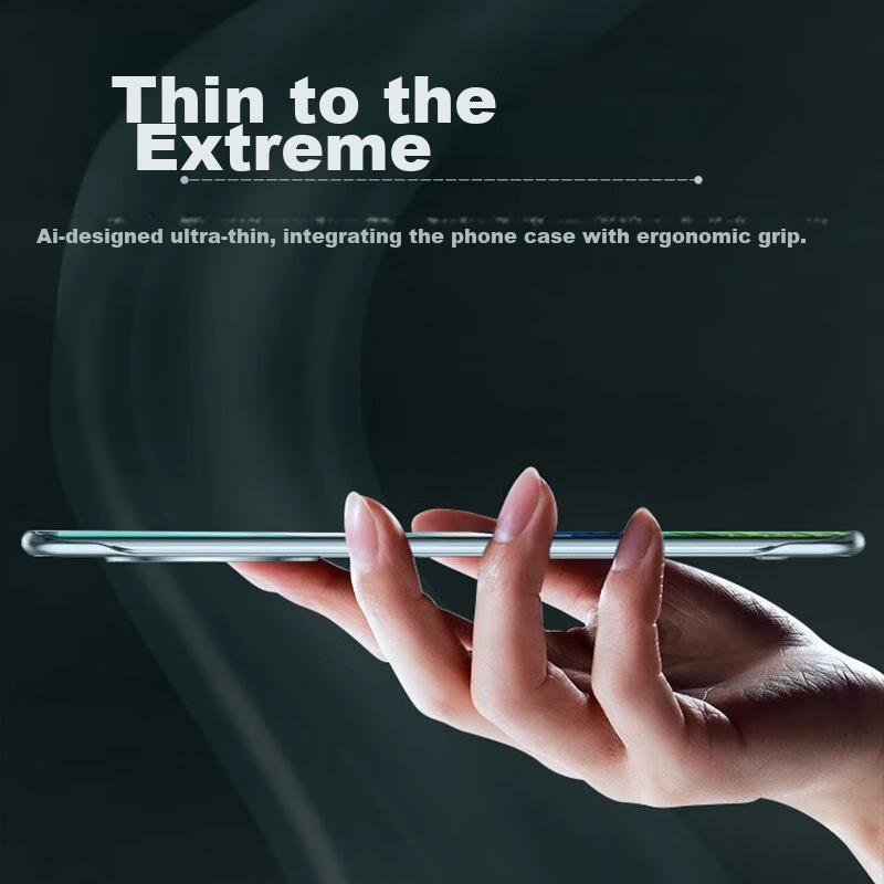 Huawei Mate50 Phone Case, Shockproof, Anti-Fingerprint, Ultra-Thin, Borderless, Transparent Lens Protection for Naked Phone