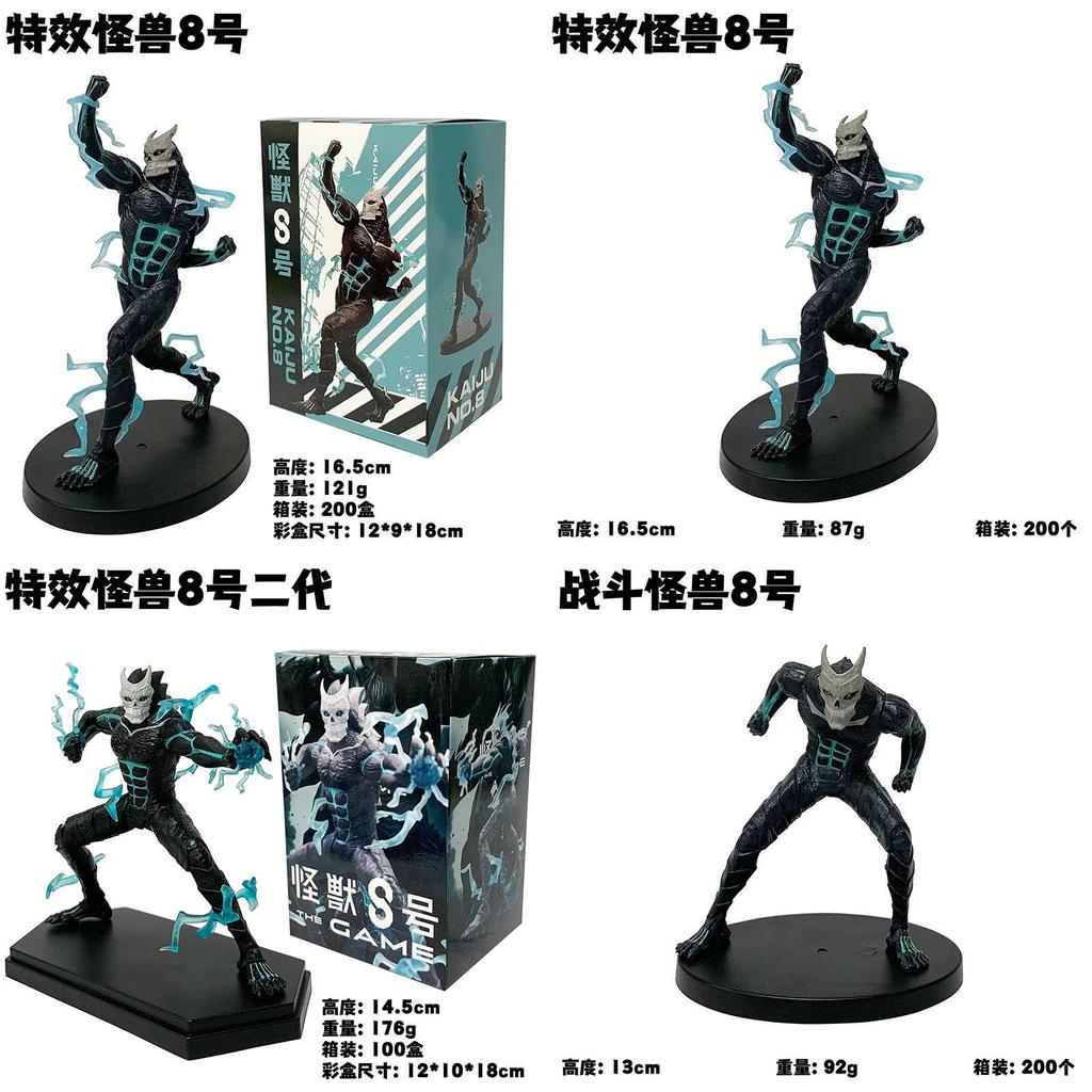 Monster No8 Pvc Figure With Battle Effect For Anime Collectors And Desk Decor