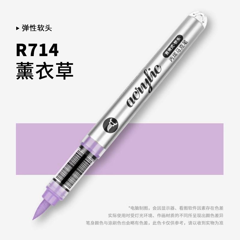 GRASP 120/1 Colors Acrylic Paint Pens Markers Brush Tip Paint Markers for Rock Painting Wood Stone,Christmas DIY Art Supplies