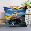 Cartoon Hey A-Arnold Pillowcase Toon Gift Cushion Cover Bedroom Home Sofa Chair Seat Decor Pillow Case