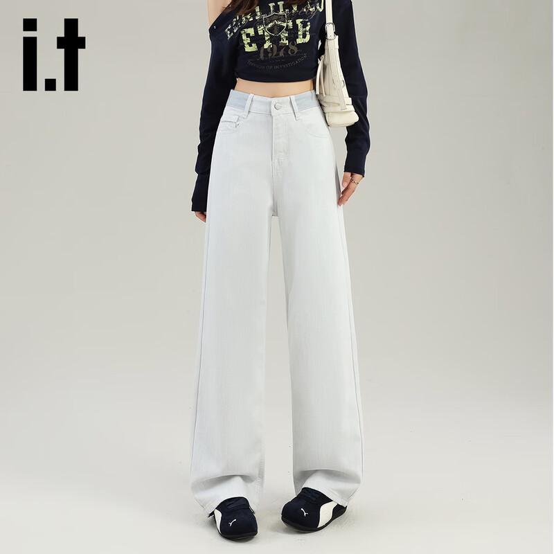 izzue it Women s Tencel Lyocell Loose Fit Jeans M