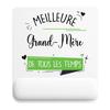 Mousepad - PLANETEE - Best Time Woman Grandmother - Multicolored - 22x18 Cm - 3 Mm Anti-slip