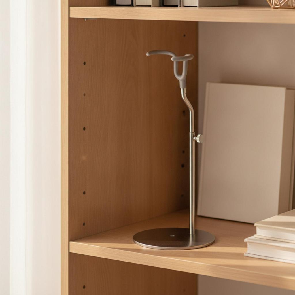Stainless Steel BJD Doll Stand Easy to Install for Shelves