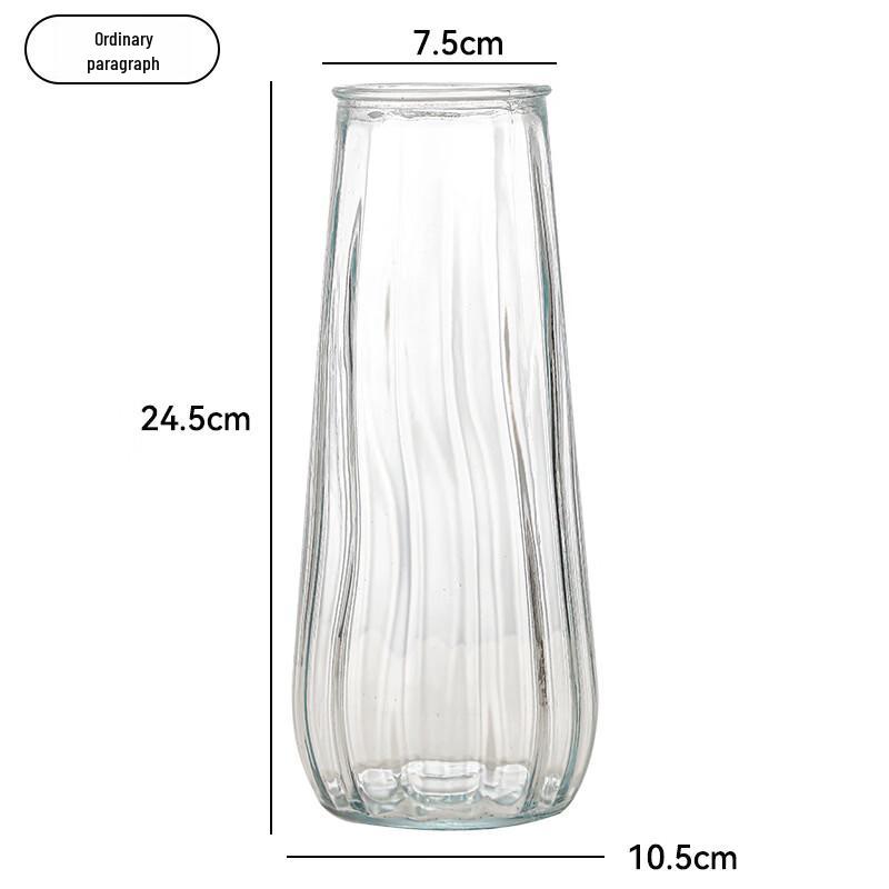 Li Lang Light Luxury Transparent Flower Vase