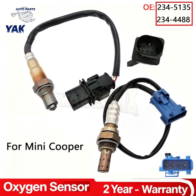 2 Pcs 234-5135 234-4488 Upstream Downstream Oxygen O2 Sensor For Mini Cooper 1.6L 2007 2008 2009 2010 11787590713 11787548961