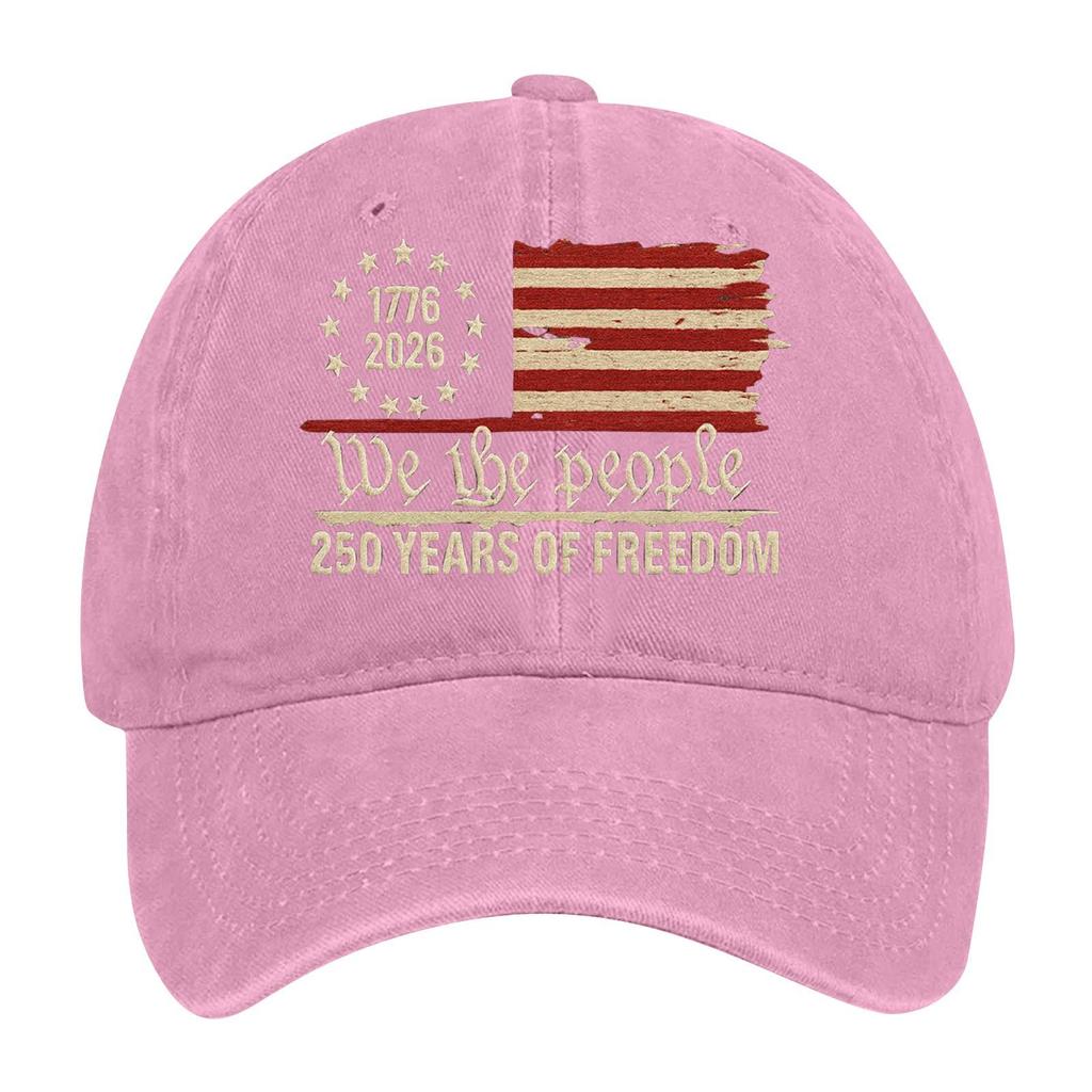 American 250th Independence Day Baseball Cap for Men and Women Fashionable Casual Versatile Printed Hat Spercial Holiday Gift