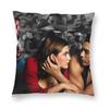 Garrett & Hannah Pillow Cover Off Campus Cute Funny Pillow Case For Sofa Couch Bed Living Room Square Cushion Cover Gift Idea