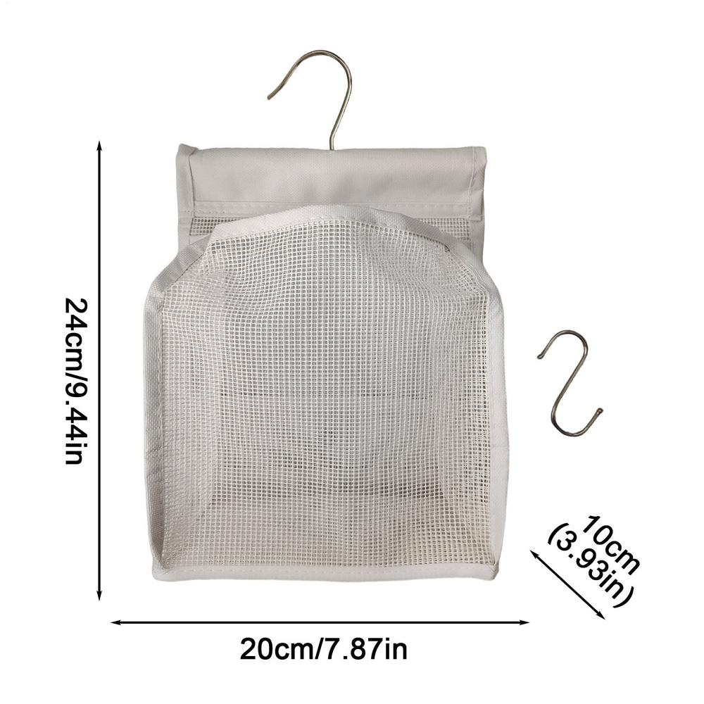 

Toiletry Bag Space-Saving Breathable With Hook Bathroom Travel Bag Storage Basket For Toothbrush Makeup Clothes Gym Outdoor
