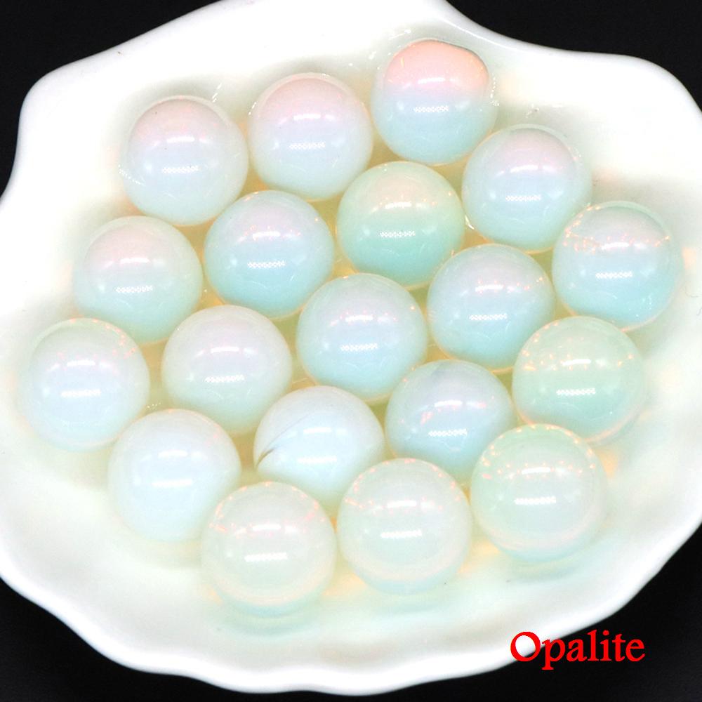 Margele Rotunde Mici din Cristal de Piatră Naturală de 16 mm, Vindecare Reiki, Cuarț, Ametist, Agat, Specimen Mineral, Glob, Chakra, Vânzare cu Ridicata
