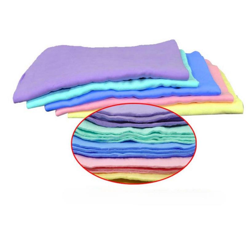 Big Size 66*43CM Deer Skin Car Wipe Cleaning Supplies PVA Deer Skin Towel Barrel Mounted Large Car Towel