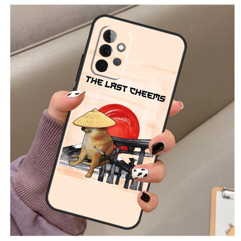Cheems Doge Hülle Für Samsung Galaxy A35 A55 A15 A32 A12 A22 A52 A06 A54 A34 A14 A56 A36 A26 A16 A13 A53