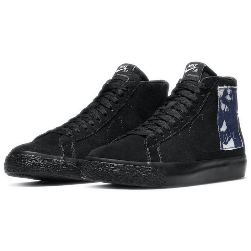 Nike Isle Skateboards X Blazer Mid Sb 'Patch' Skateboard Shoes CW2186-001