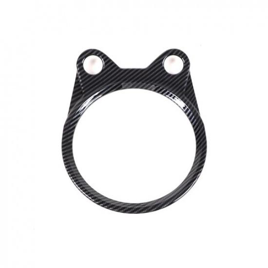 ABS Carbon Fiber Center Gear Shifter Panel Cover For Nissan 370Z Z34 2009-20