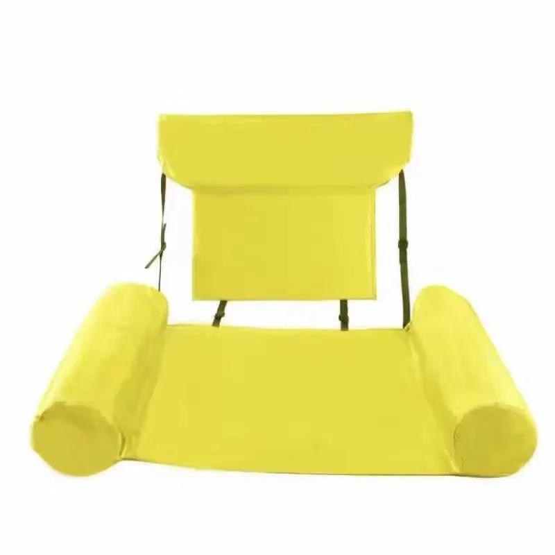1PC Foldable Inflatable Water Mattress Swimming Pool Float Hammock Lounge Chair Beach Water Sports Accessory