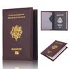 Portable Passport Bank Credit Card Document Cover Holder Case Travel Protector