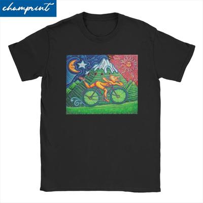 Fahrradtag Fahrrad LSD Motorrad T-Shirt Herren Damen Albert Hofmann Neuheit Baumwoll-Tees Rundhals Kurzarm T-Shirts Kleidung