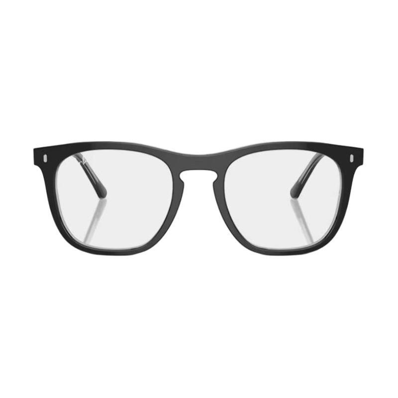 RAYBAN Monturas de Gafas Ópticas Rectangulares de Acetato Estilo Pareja Unisex Multicolor para Graduación 0RX2210VF