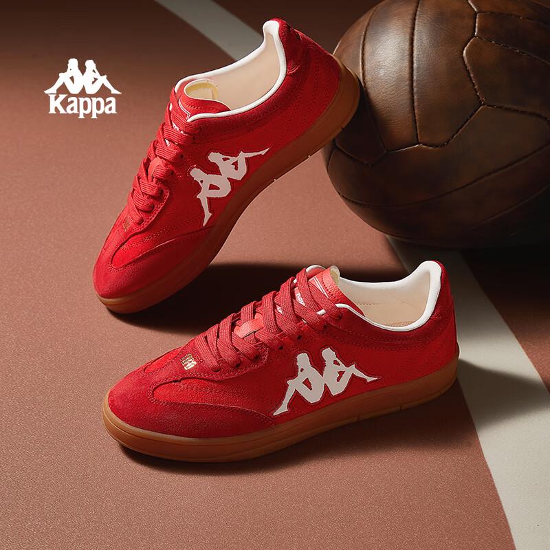 Kappa Women s TIF0 Red German Training Casual Shoes US 5