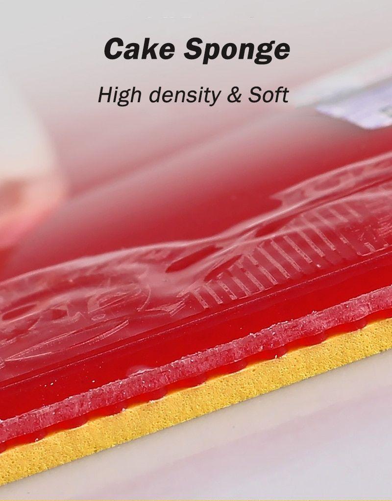 729 Friendship GS Training Table Tennis Rubber 2.1MM Ping Pong Rubber Loop Soft and Good Control