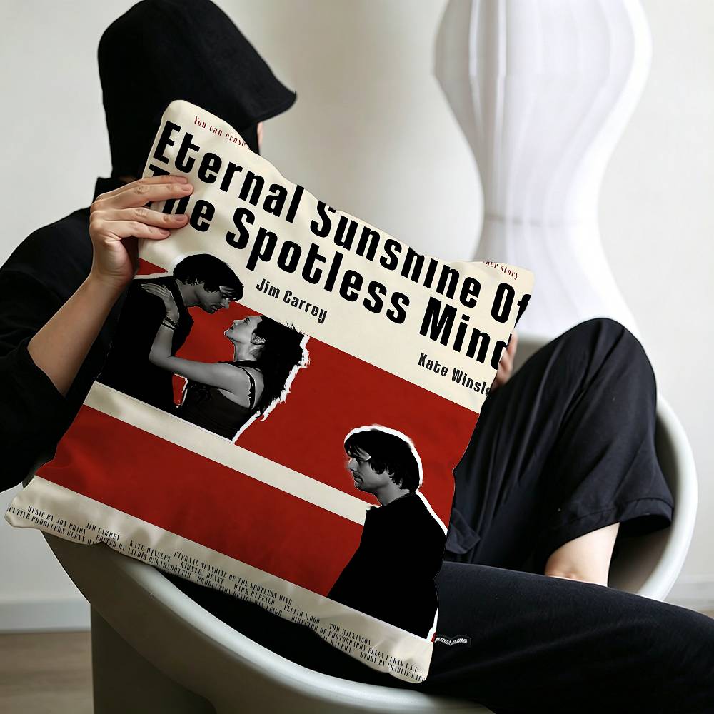 Eternal Sunshine Of The Spotless Mind Movie Pillow Cushion Cover Pillowcase Living Room Sofa Home Decor Customized