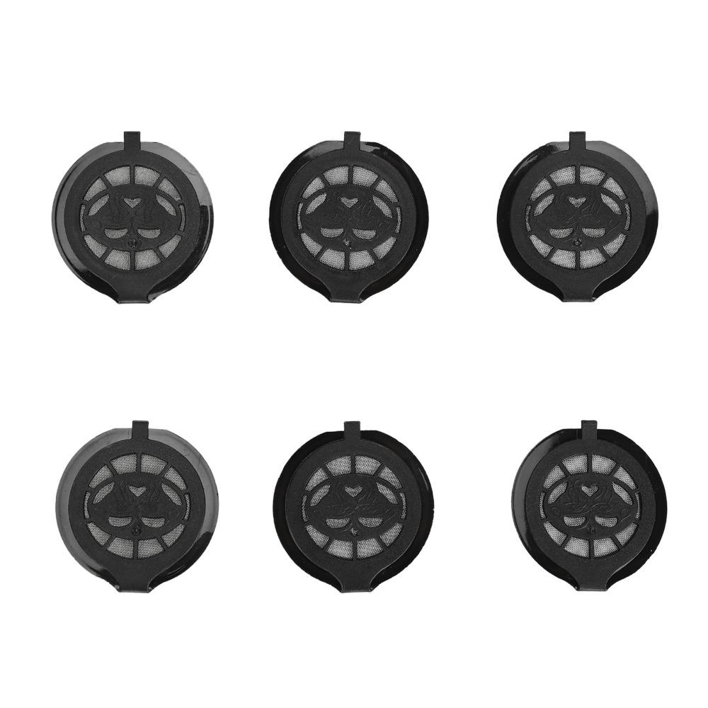 6pcs set Food Grade Material Refillable Coffee Capsules Coffee Pods Set Coffee Brewing