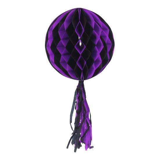 Honeycomb Halloween Hanging Decorations Ghost Spider Pumpkin Witch Bat Paper Honeycomb Centerpieces for Indoor Window Haunted House Decor