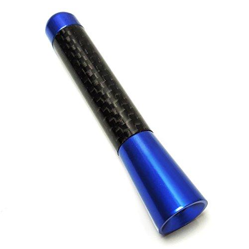 N-BOX JF3 JF4 Custom Short Antenna Car Carbon Antenna Honda Blue 3.1 Inches (8 Cm)