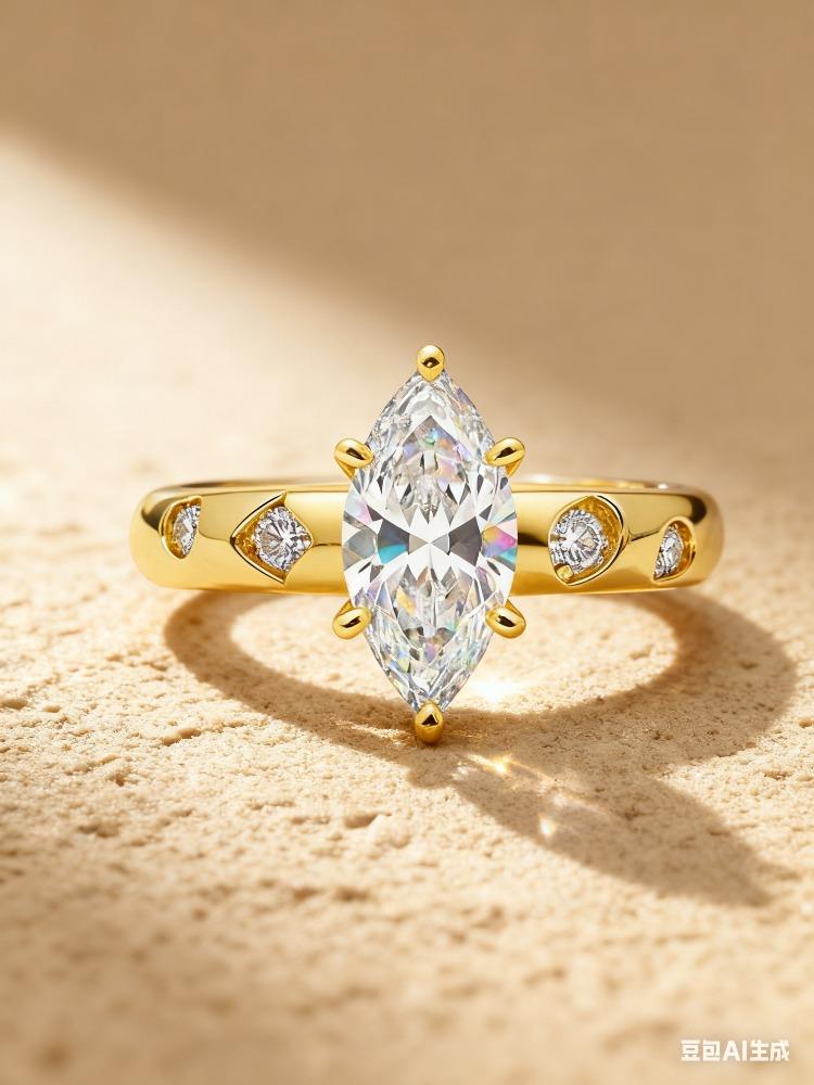 925 Sterling Silver Fashionable Luxury Elegant Marquise Zircon Ring for Women Anniversary Wedding High Quality Fine Jewelry