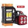 Outdoor COB Solar Rechargeable Emergency Searchlight