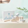 Gonghe Jingpin Crane Sky 12-Piece Chinese Dinnerware Set