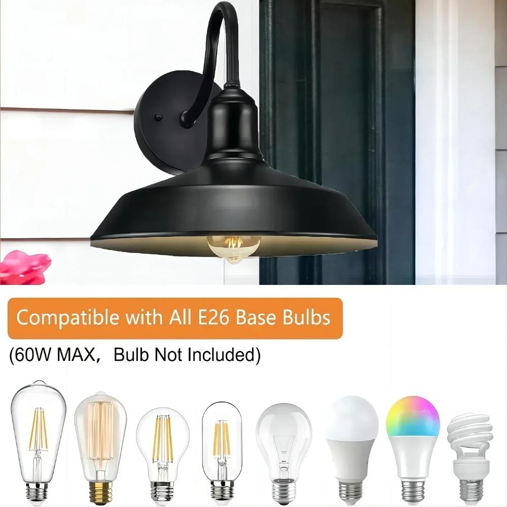Iron Industrial Vintage Wall Lighting Black Wall Sconce Lamp Arm Swing Wall Lights Easy Installation Wall Lamp