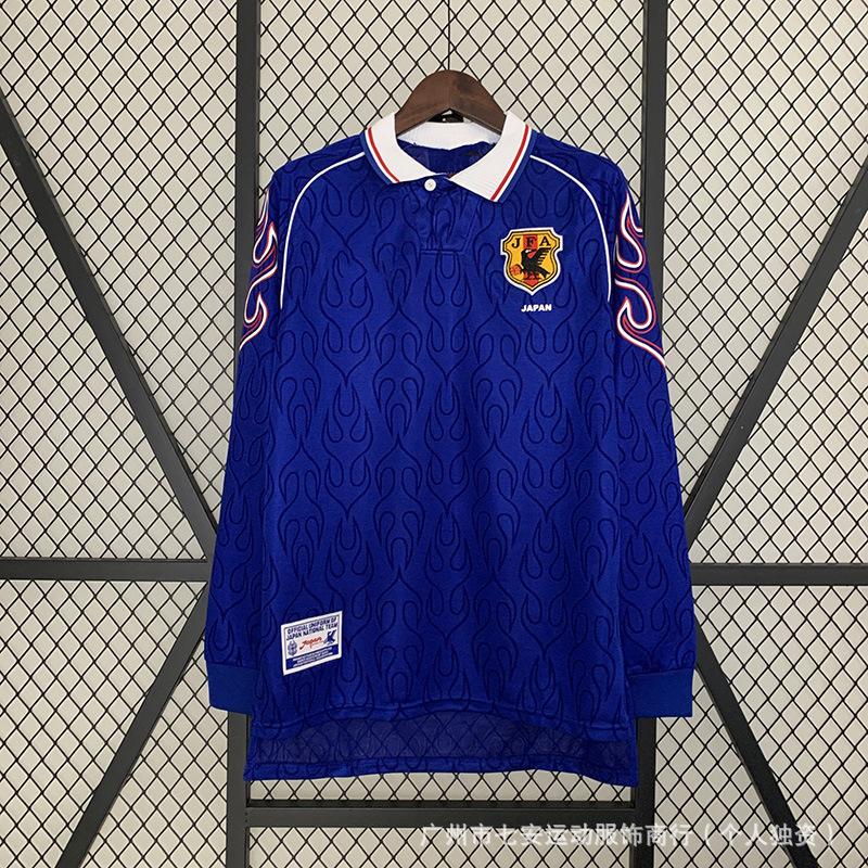 Football Jersey Classic Retro Long-sleeved England Portugal Inter Milan France Jersey Wholesale Support One Piece of Hair