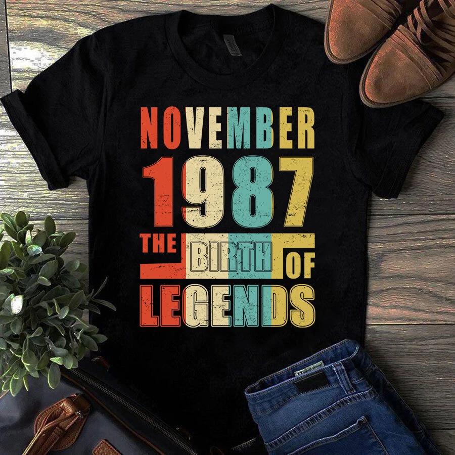 Men s and Women s T-shirts November 1987 The Birth XXXXL