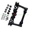UniversalPlastic Motorcycle License Plate Frame Cover Number Plates Holder Frame Skull Head License Plate Frame