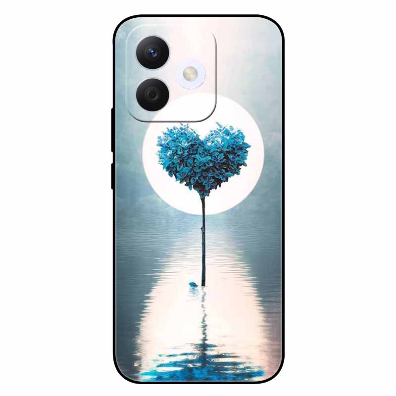 For Honor X60i Case Soft Silicone TPU Cat Lion Fashion Back Cover for Huawei Honor X60i 5G Cases HonorX60i Shockproof Cartoon