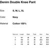 ThIs Is Never That Denim Double Knee Pant Navy