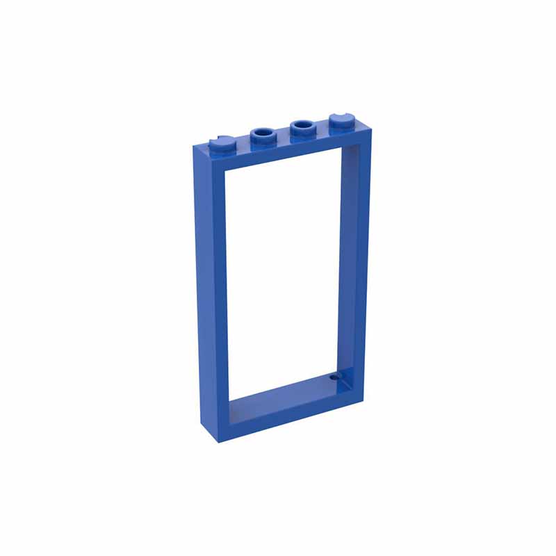 10pcs1x4x6 Door Frame Smart Window Compatible with 60596 60616 MOC Parts, Building Block Model Accessories, Children's Toys