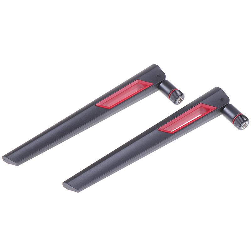 1Pc 2.4G/5.8G 10Dbi Dual Band Wifi Antenna Rp-Sma Universal Antenna Amplifier