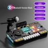 Toca-discos DJ Bluetooth Infantil com Percussão, Luzes e Microfone – Brinquedo Musical Multifuncional