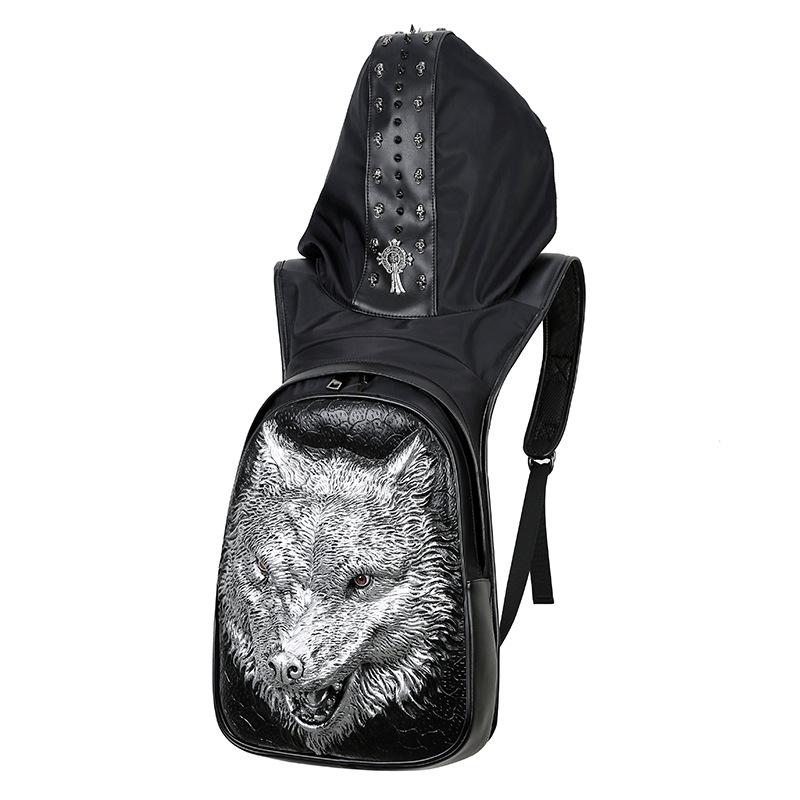 Buy 3D Wolf Head Hooded Backpack Waterproof Shoulder Bag at affordable prices free shipping, real reviews with photos Joom Buy 3D Wolf Head Hooded Backpack Waterproof Shoulder Bag at affordable prices free shipping, real reviews with photos Joom