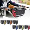 Bicycle Front Handlebar Bag Multifunction Portable Reflective Strip Bike Frame Pannier Shoulder Bag
