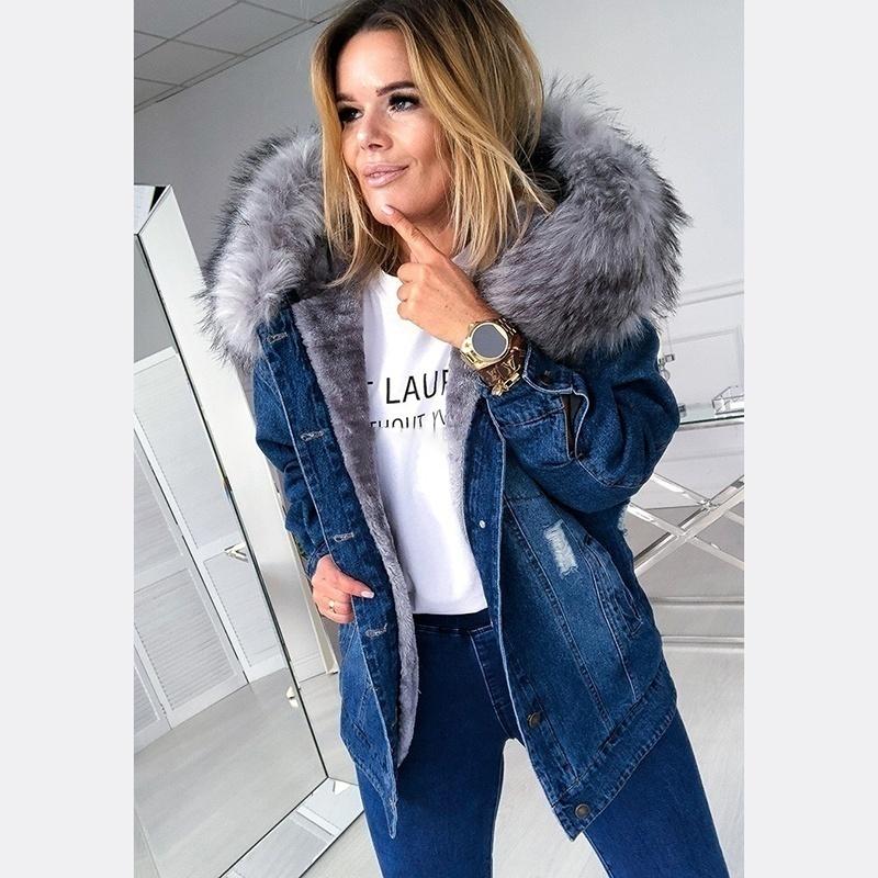 denim jacket winter style