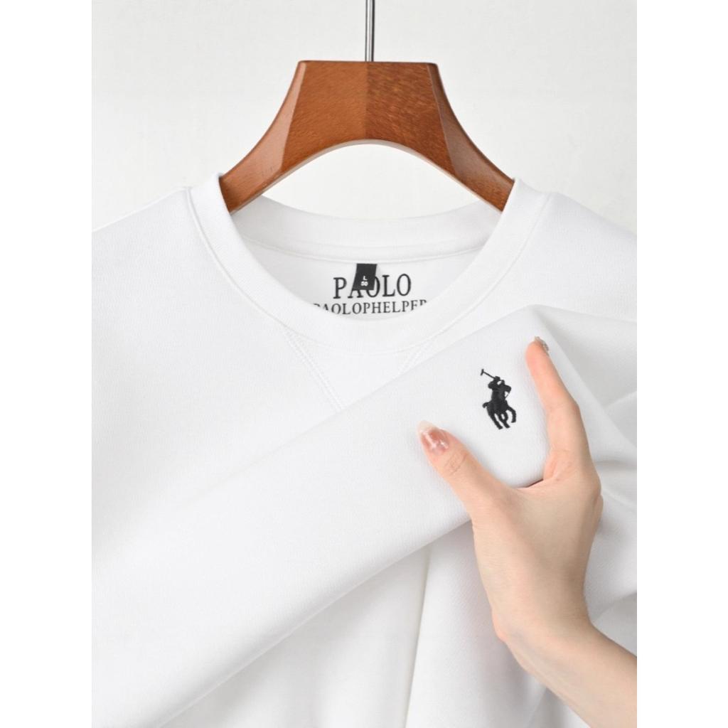 STORN Zimowe Męskie Ciepłe Bluzki Męskie Zimowe Termiczne z Długim Rękawem z Okrągłym Dekoltem Modna Koszulka