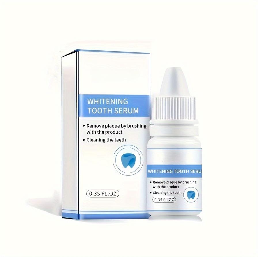 Siero sbiancante per denti, agente sbiancante rapido per denti, utilizzare due volte al giorno, denti visibilmente più bianchi in 1 settimana