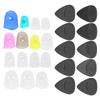 Frosted Guitar Picks Silicone Finger Cots Protector Musical Instrument Accessories
